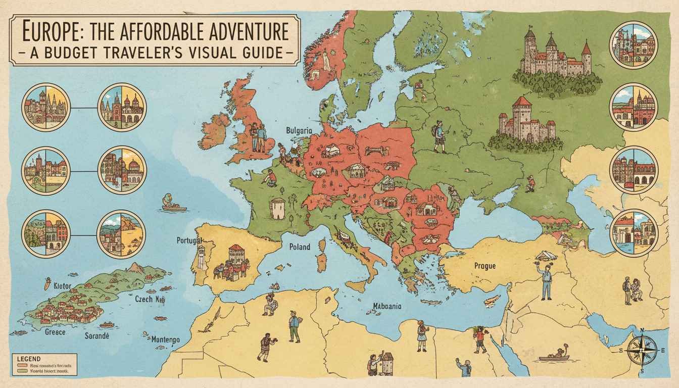 most affordable places in europe to visit