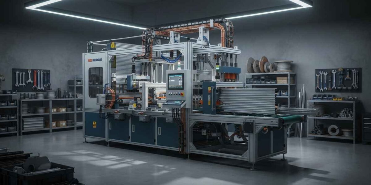 rolling shutter manufacturing machine