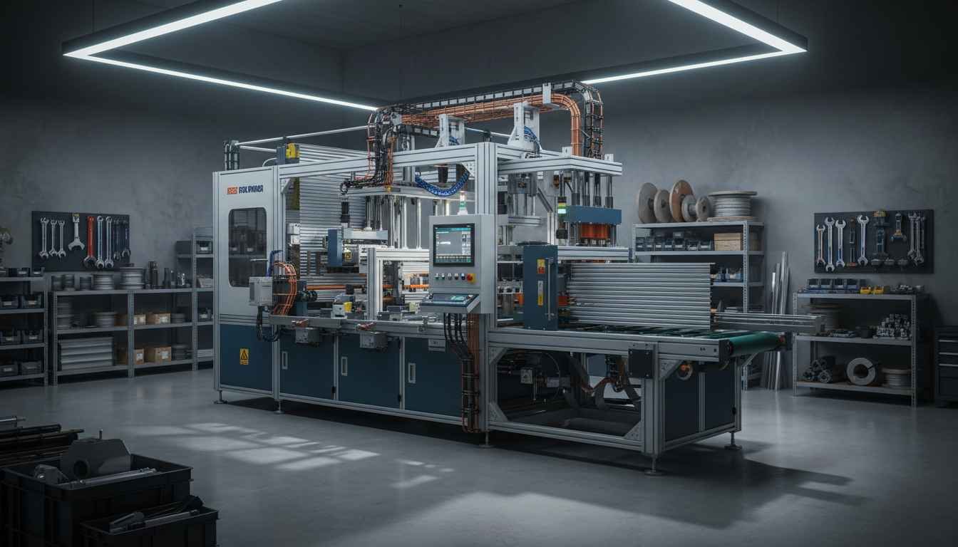 rolling shutter manufacturing machine